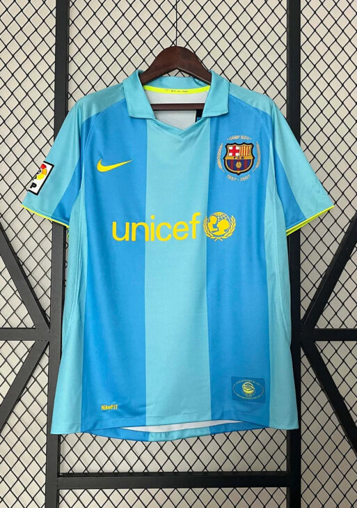 2007-2008 Retro Barcelona Away Jersey