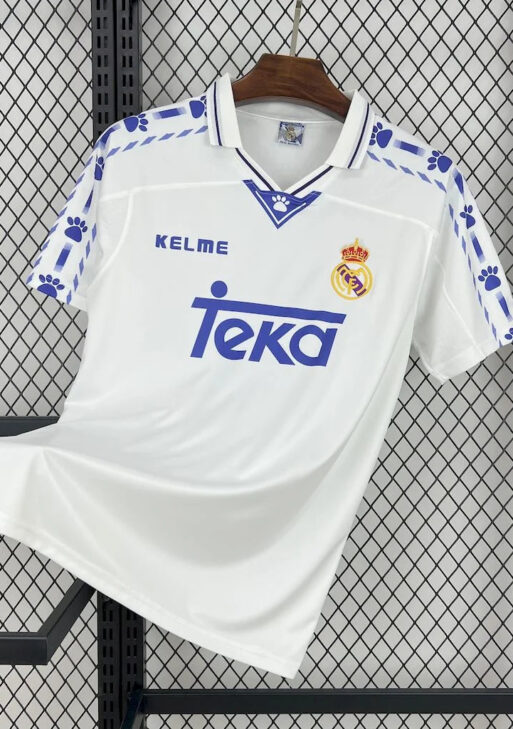 1996/1997 Retro Real Madrid Home Jersey