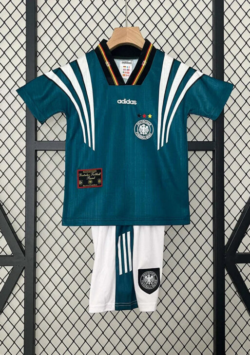 1996 Retro Germany Away Kids Size