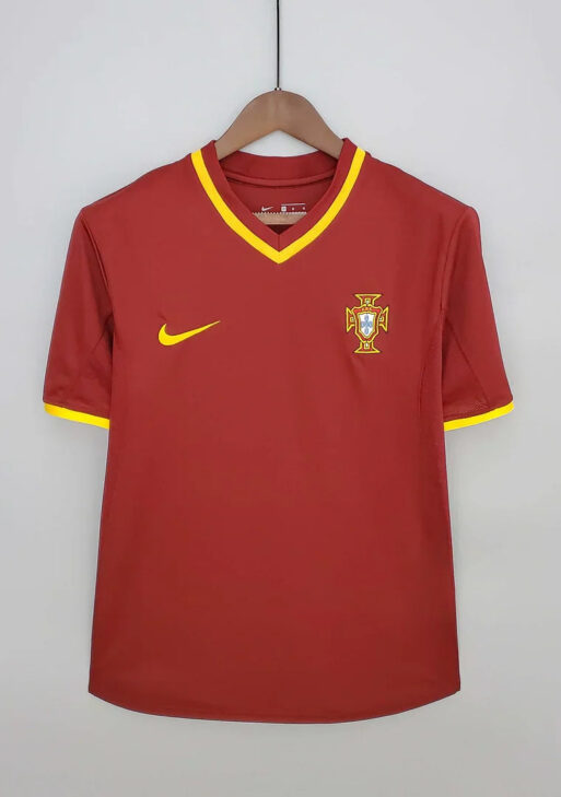 2000 Retro Portugal Home Jersey