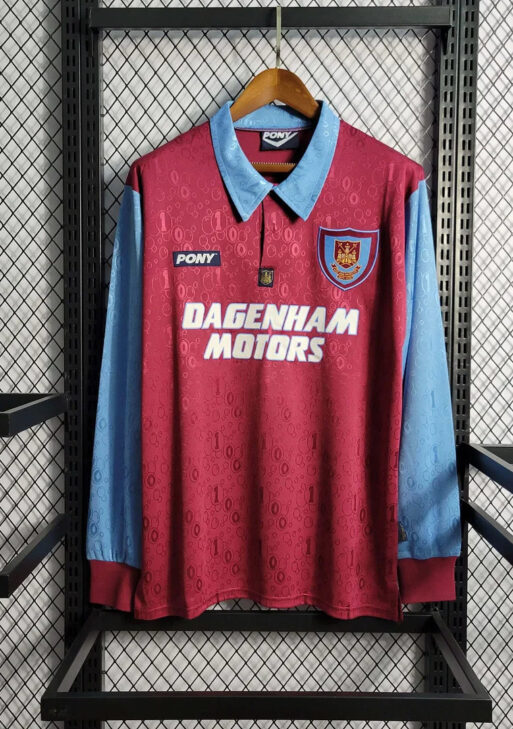 1995-1997 Retro West Ham United Home Long Sleeve