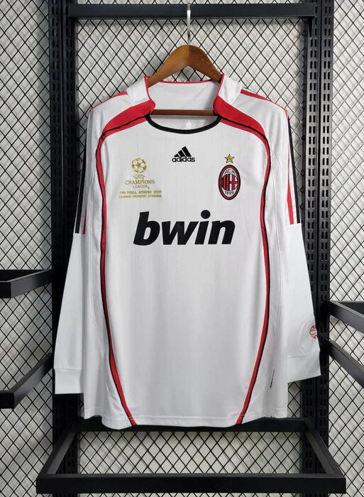 2006/2007 Retro AC Milan Away Jersey Long Sleeve