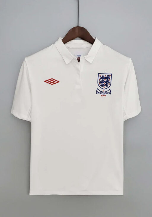 2010 Retro England Home Jersey