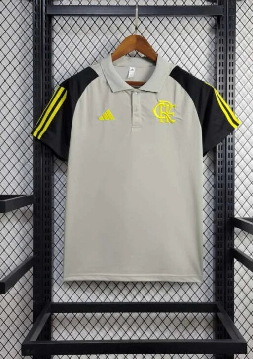 2024/2025 Flamengo Grey Polo Shirt