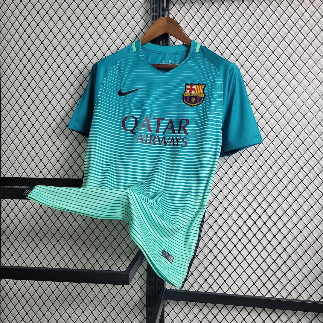 2016/2017 Retro Barcelona Third Away Jersey - Image 5