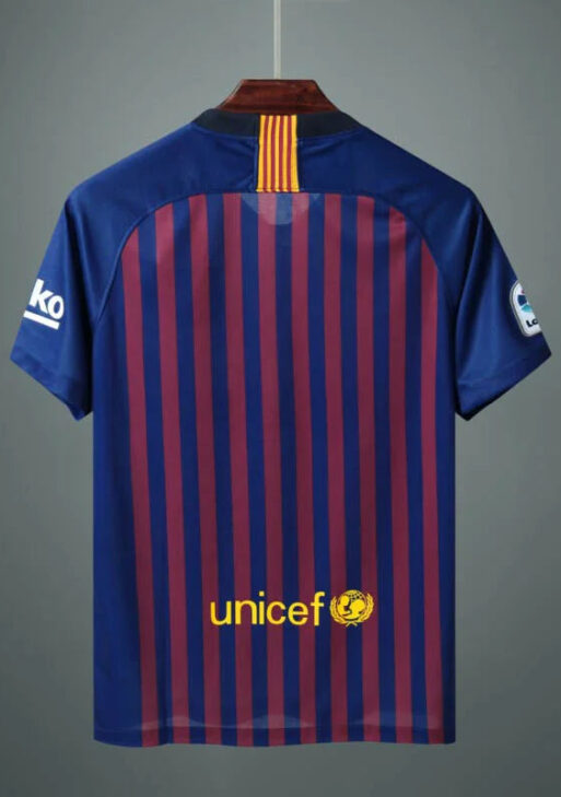 2018-2019 Retro Barcelona Home Jersey