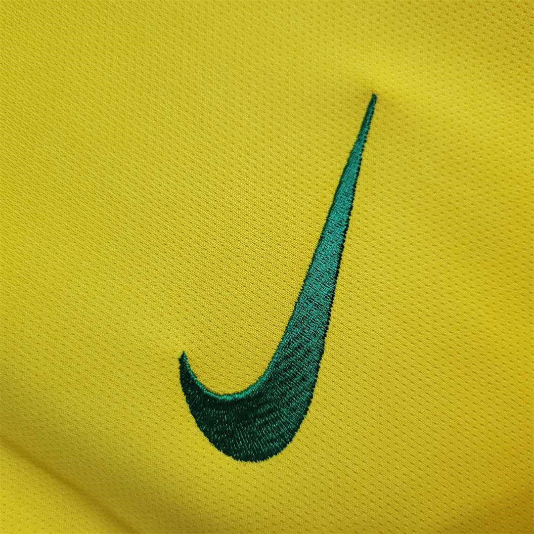 2018 Retro Brazil Home Jersey - Image 4