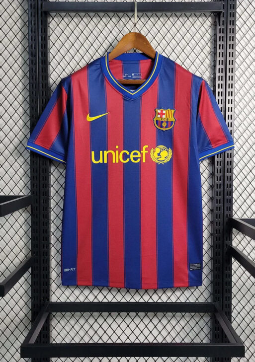 2009-2010 Retro Barcelona Home Jersey