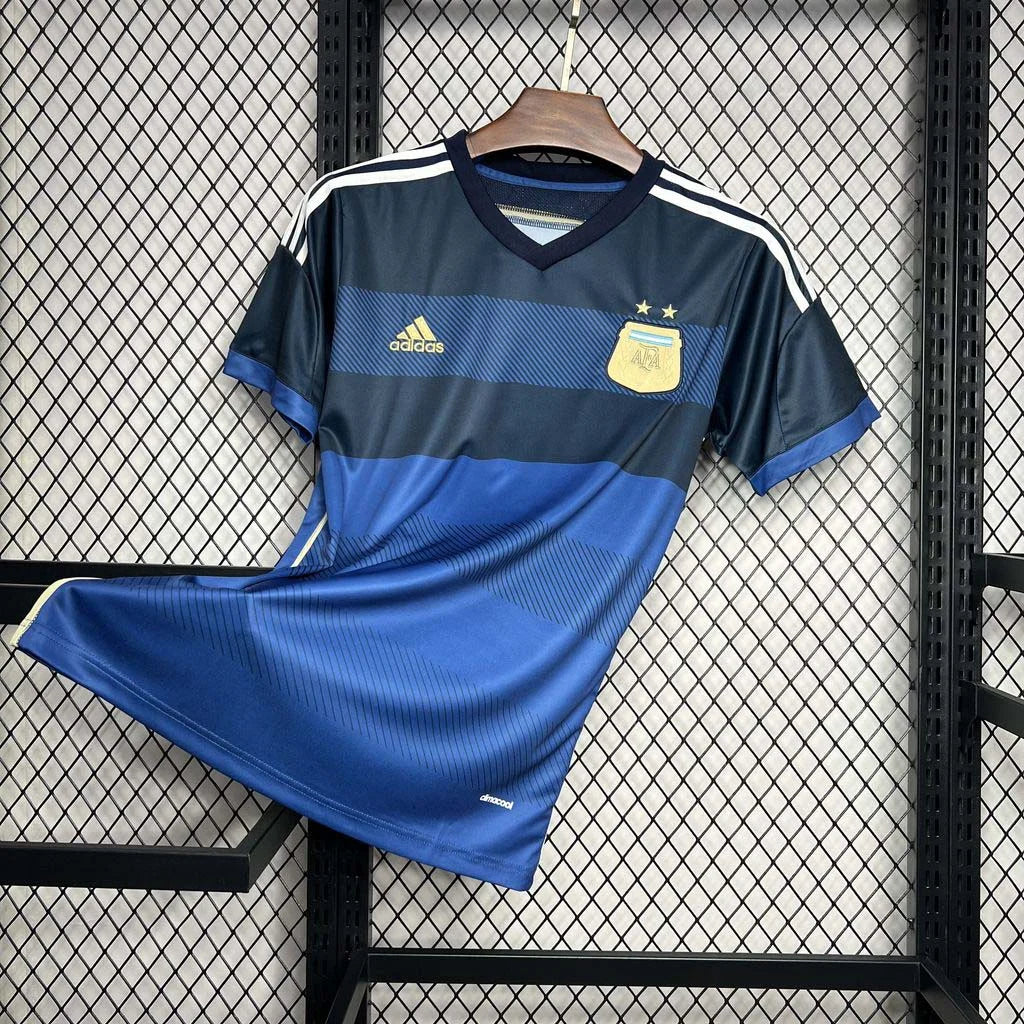 2014 Retro Argentina Away Jersey - Image 4