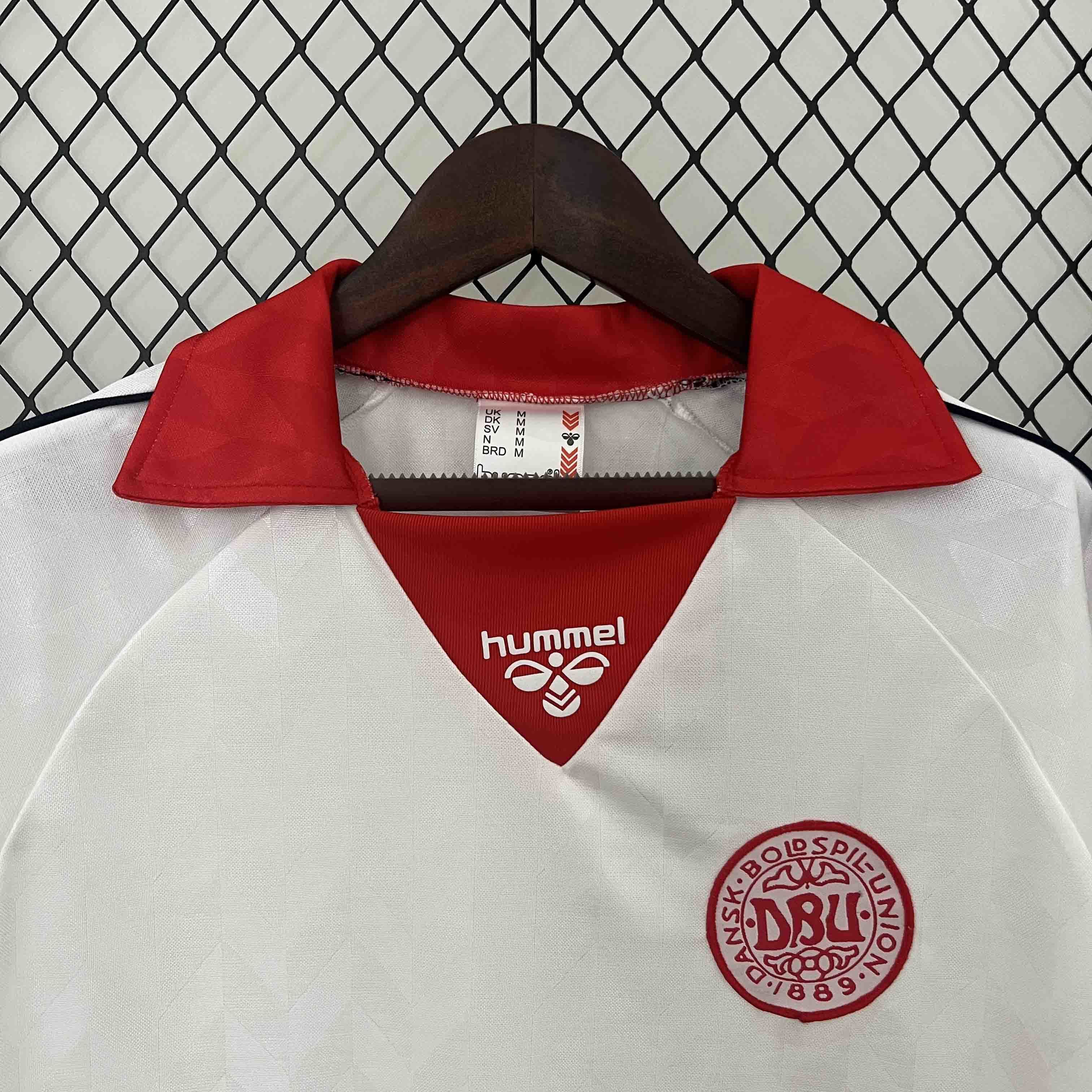 1988 Retro Denmark Away Jersey - Image 2