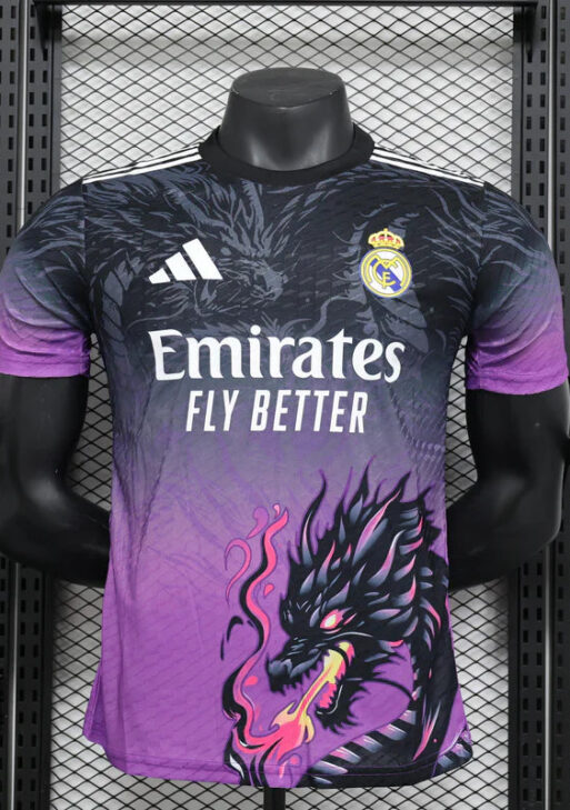 Real Madrid "Obsidian Dragon" Limited Jersey