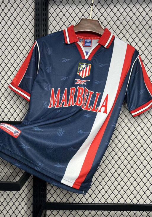 1998-1999 Retro Atletico Madrid Away Jersey
