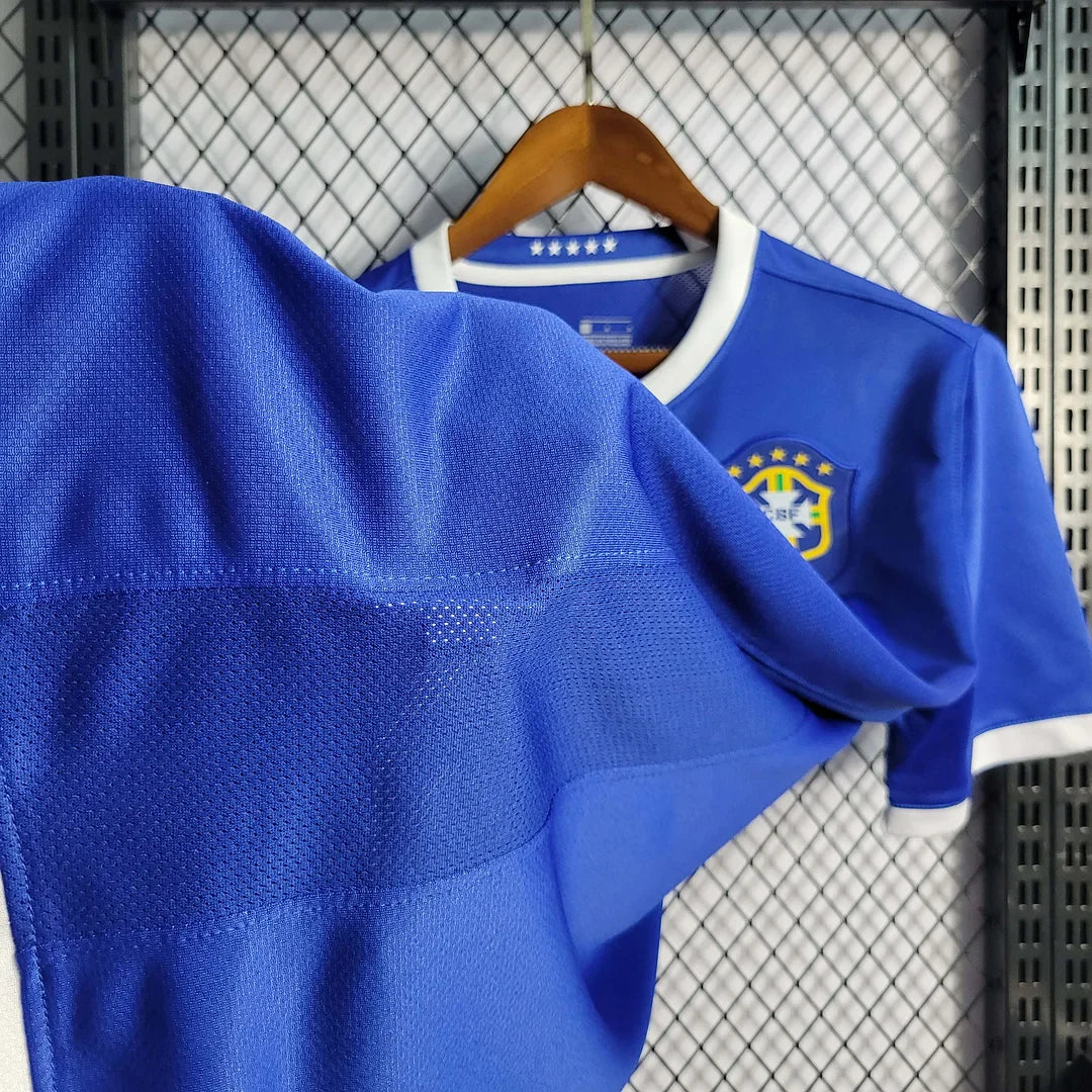 2006 Retro Brazil Away Jersey - Image 6