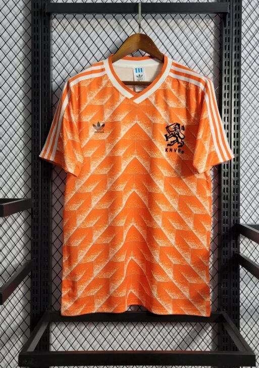 1988 Retro Netherlands Home Jersey