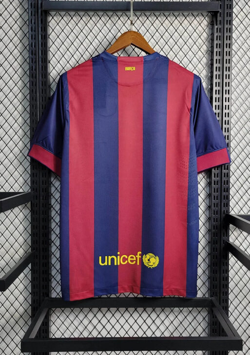 2014-2015 Retro Barcelona Home Jersey