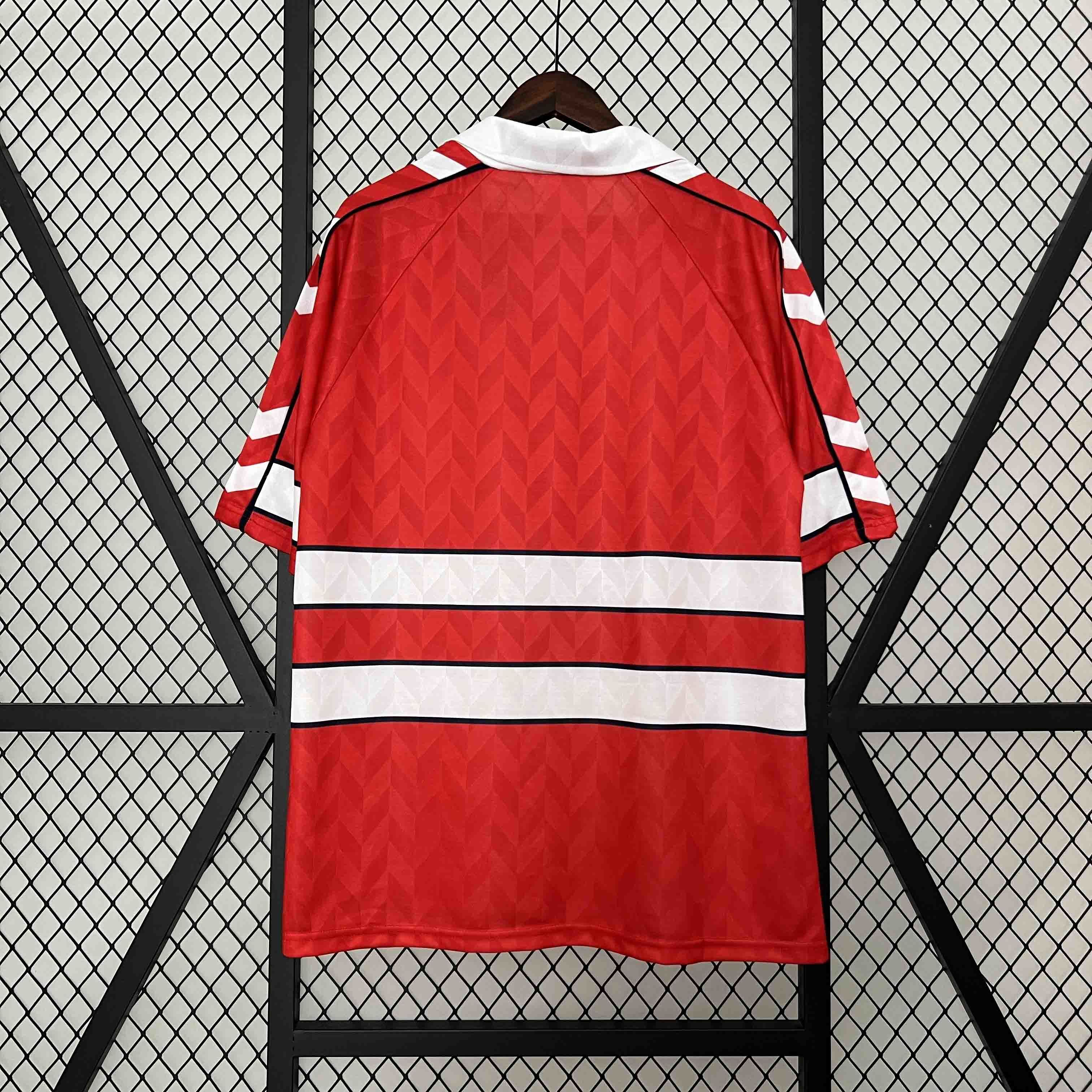 1988 Retro Denmark Home Jersey - Image 1