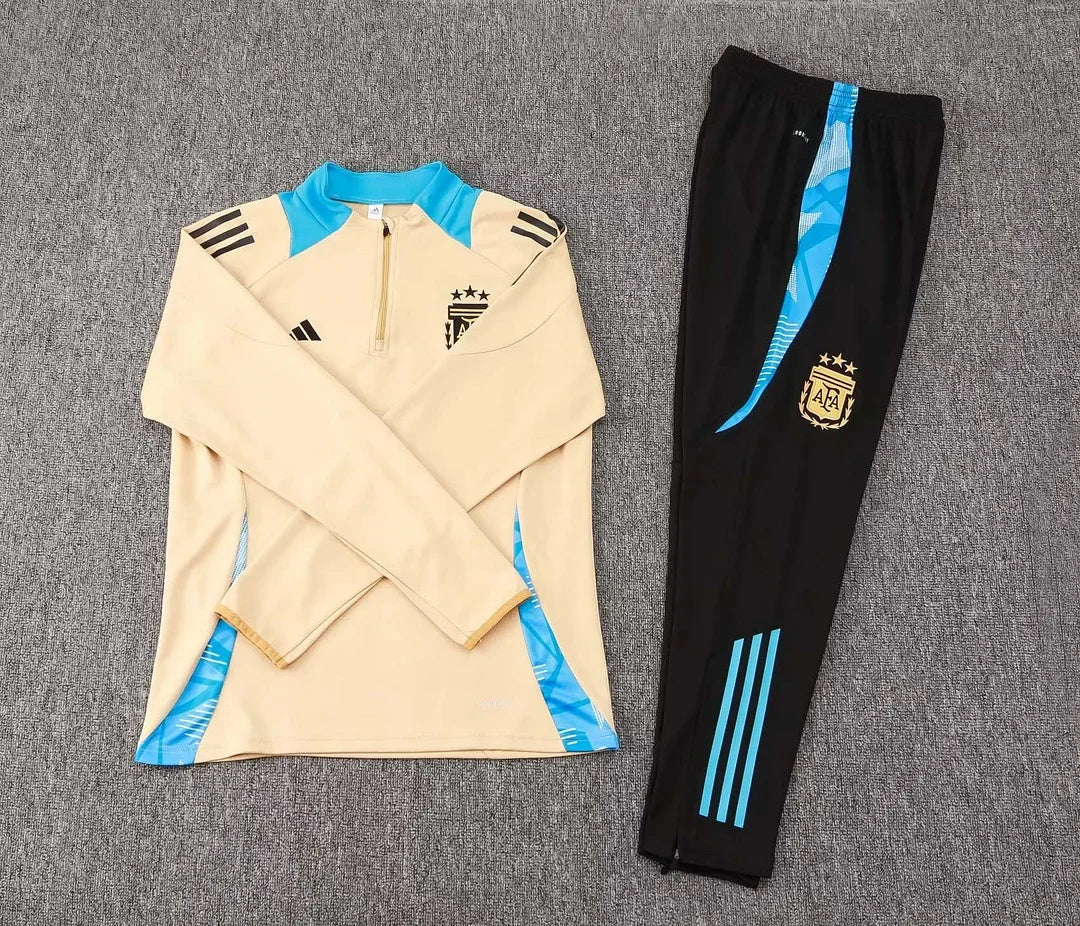 2024 Argentina Beige Tracksuit - Image 2