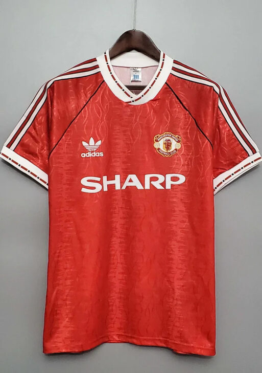 1990/1992 Retro Manchester United Home Jersey