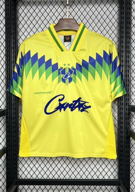 Corteiz x Brazil Home 1995 Limited Jersey