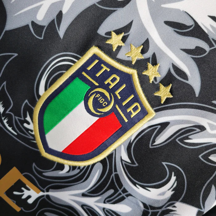 Italy "Versace" Black Limited Jersey - Image 4