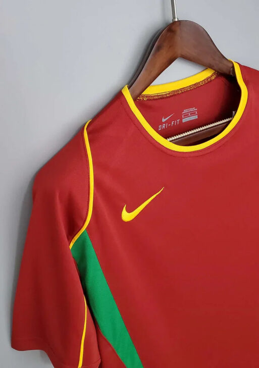 2002 Retro Portugal Home Jersey
