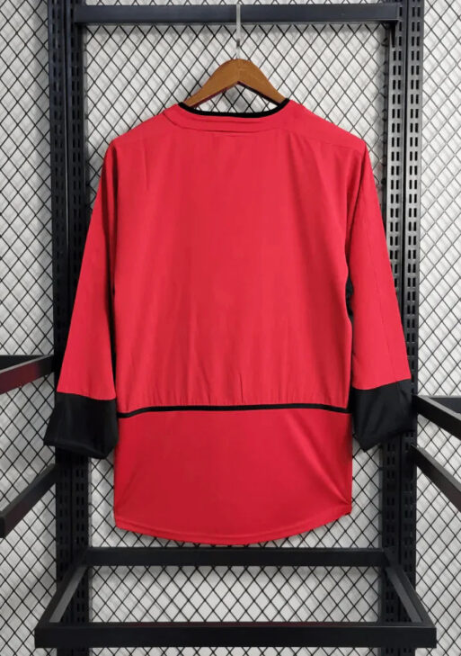 2002/2004 Retro Manchester United Home Long Sleeve