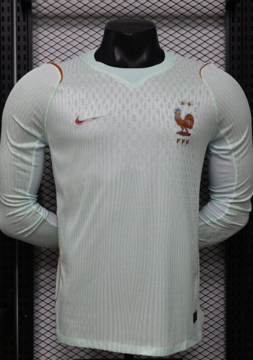 2026 France Away World Cup Kit Long Sleeve Player Version
