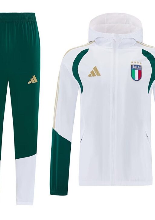 Italy Green and White Tracksuit