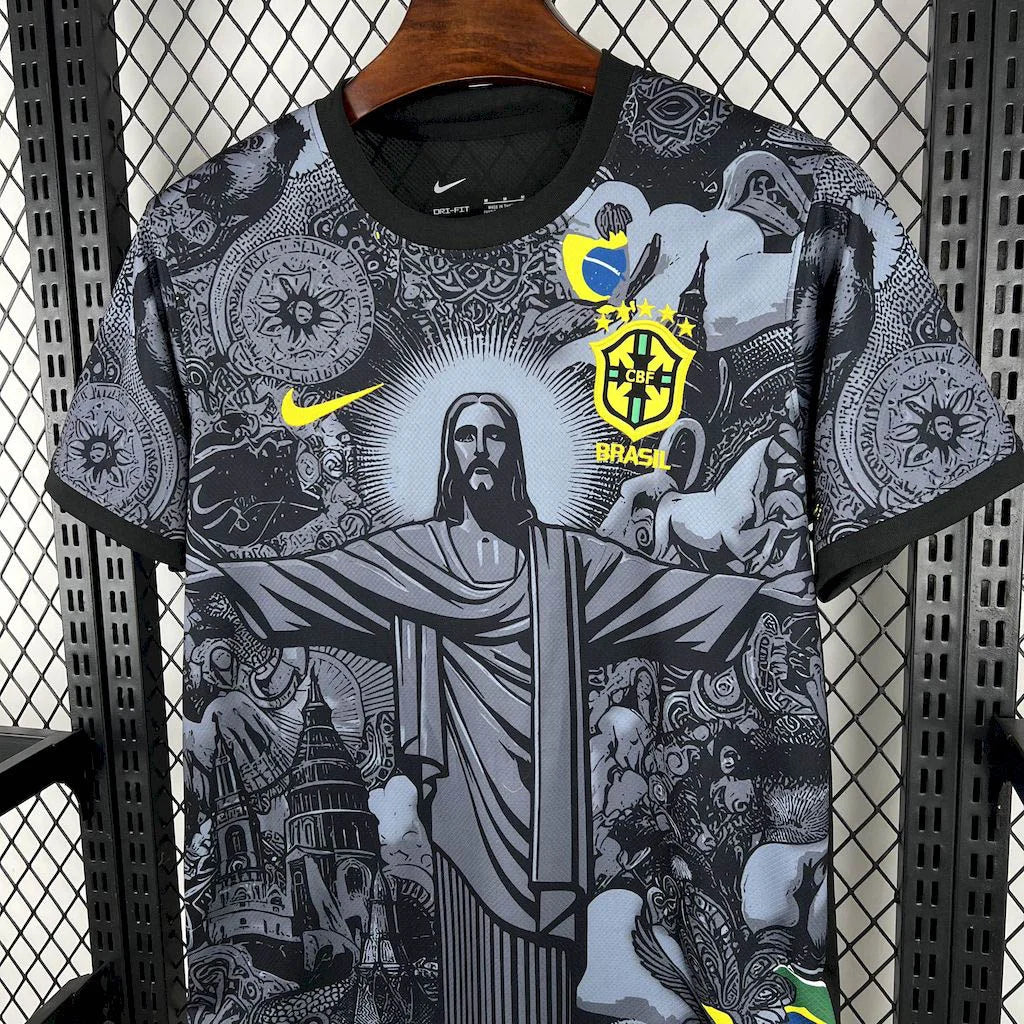 Brazil "Jesus" Limited Jersey - Image 2