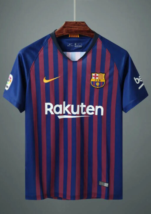2018-2019 Retro Barcelona Home Jersey