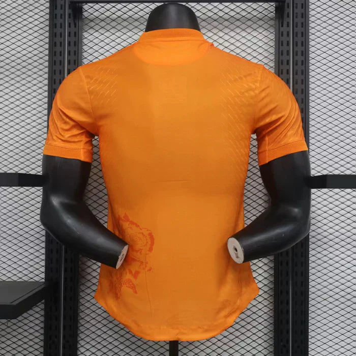 Real Madrid x Y3 2024/2025 4th Kit Orange - Image 1