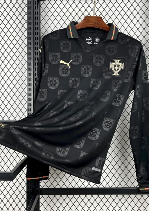 Portugal "Pantera Negra" Long Sleeve Limited Jersey