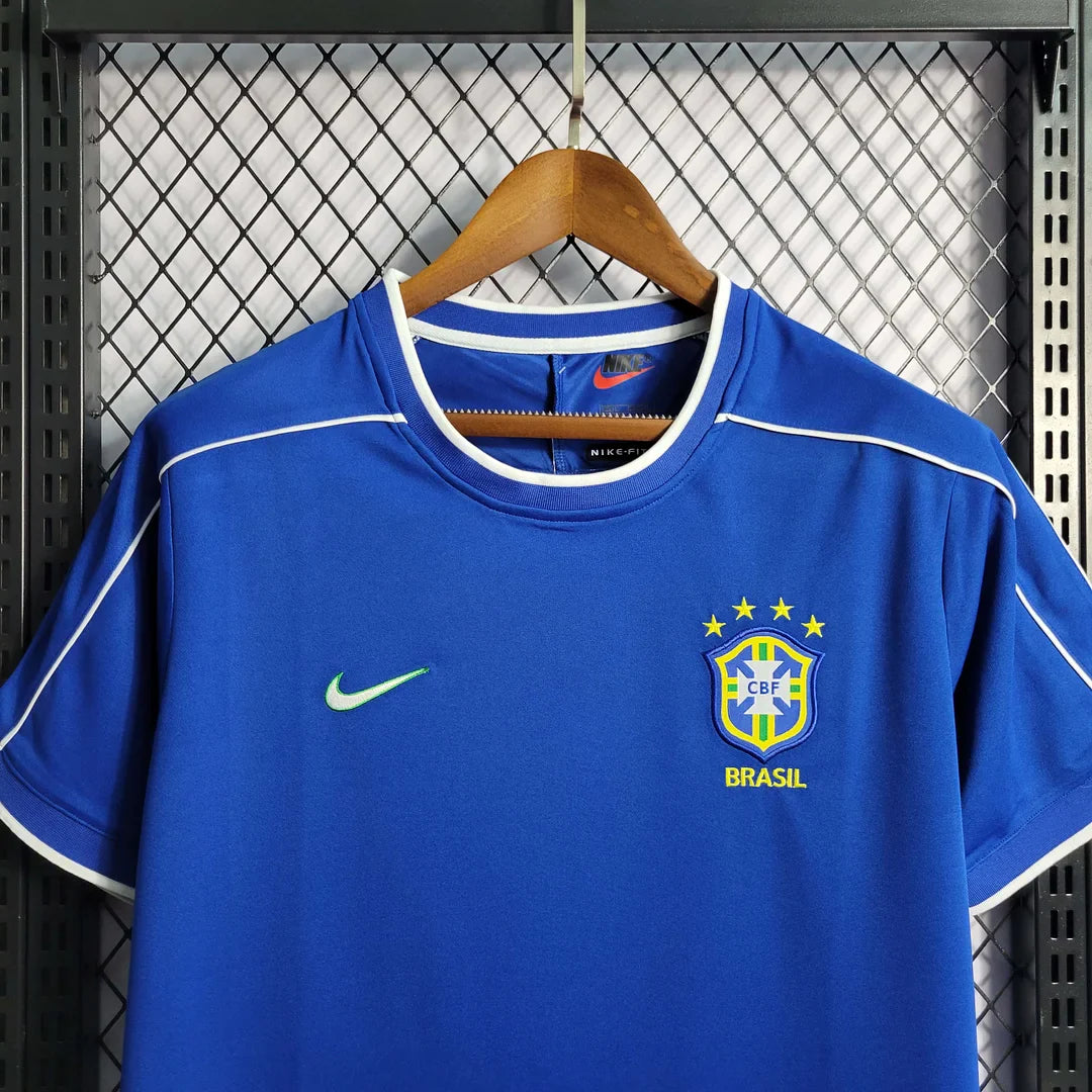 1998 Retro Brazil Away Jersey - Image 2