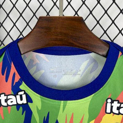 2025-2026 Brazil Pre-Match Training Kit - Image 6