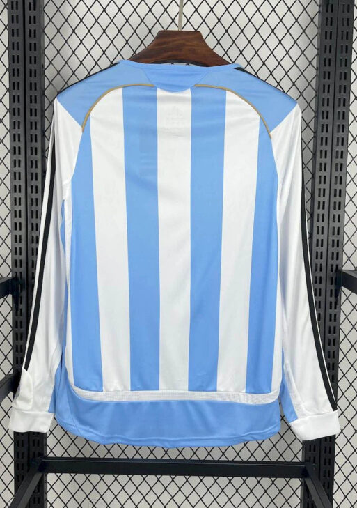 2006 Retro Argentina Home Long Sleeve