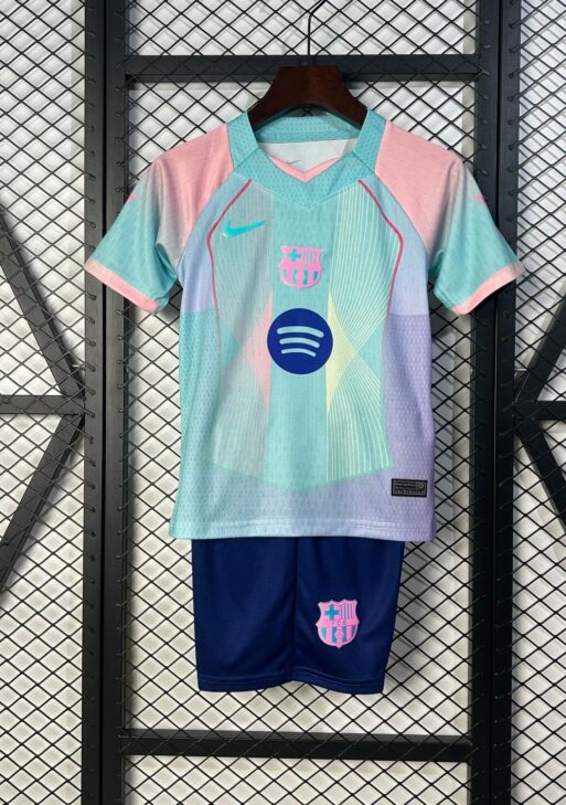 Barcelona "Dreamwave" Limited Jersey Kids Size