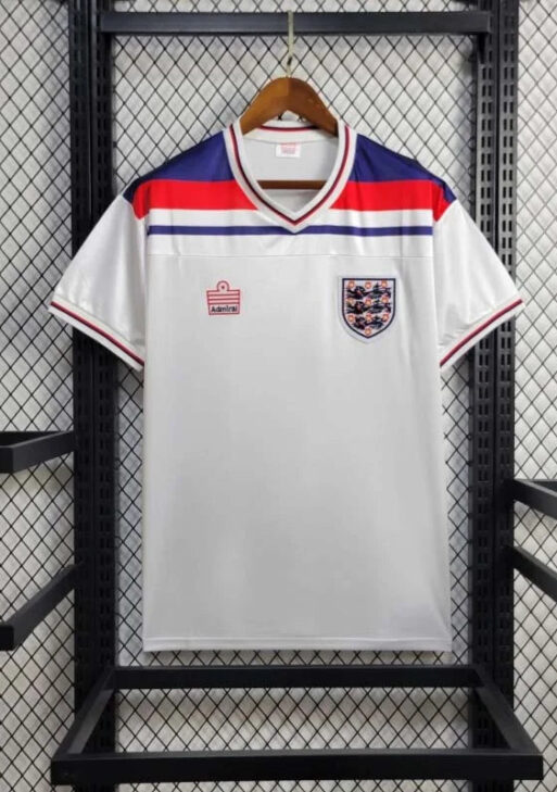 1982 Retro England Home Jersey
