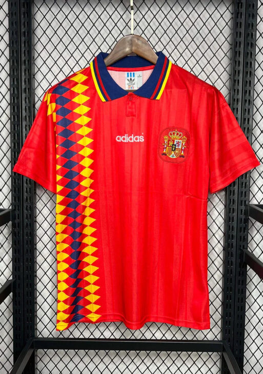 1994 Retro Spain Home Jersey