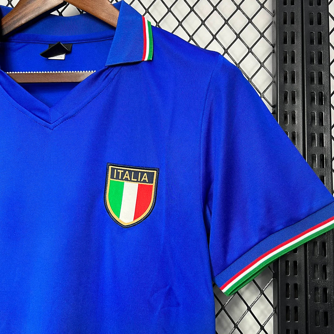 1982 Retro Italy Home Jersey - Image 3