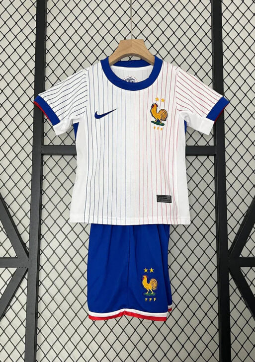 France 2024 Away Jersey Kids Size