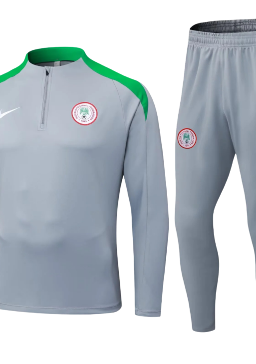 2025 Nigeria Grey Tracksuit