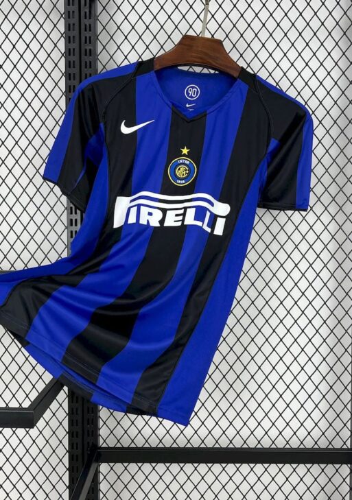 2004-2005 Retro Inter Milan Home Jersey