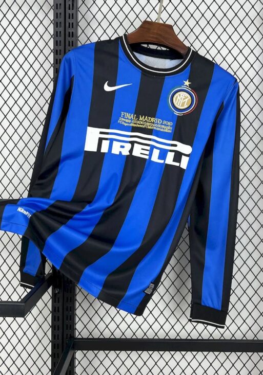 2009/2010 Retro Inter Milan Home Jersey Long Sleeve