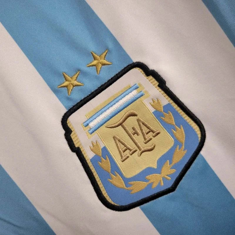2014 Retro Argentina Home Jersey - Image 3