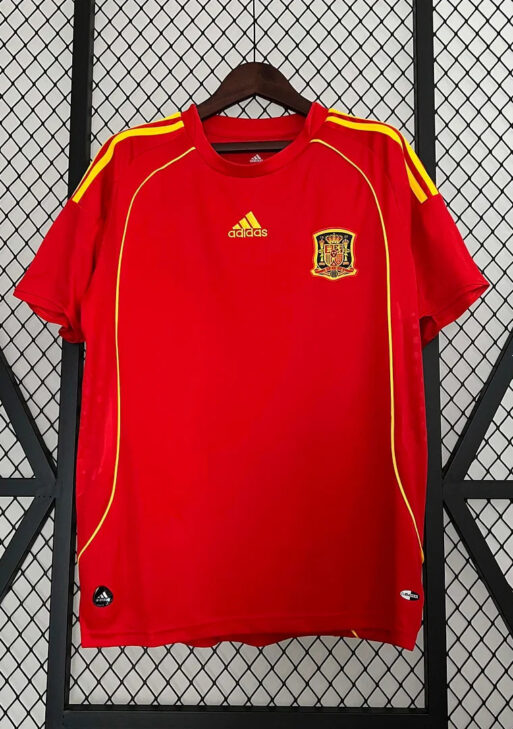 2008 Retro Spain Home Jersey