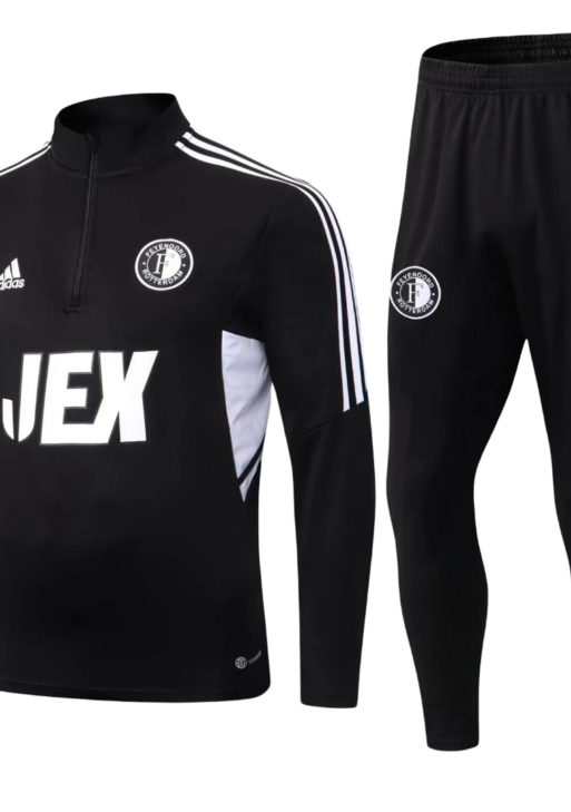 Feyenoord Rotterdam Black Tracksuit
