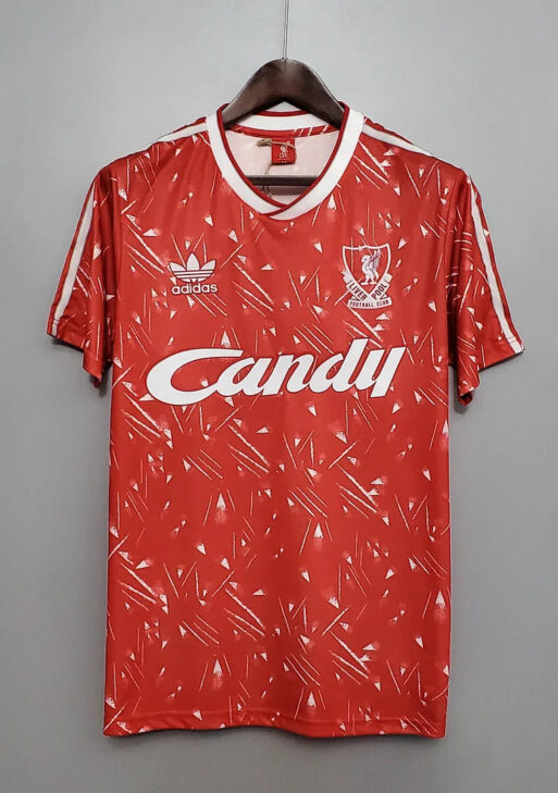 1989-1991 Retro Liverpool Home Jersey
