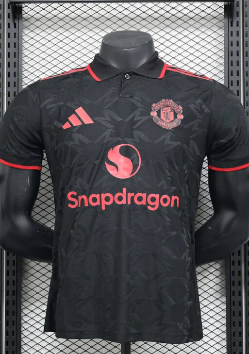 2024/2025 Manchester United Black Limited Jersey