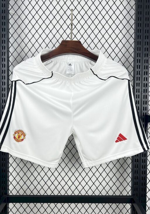 2025/2026 Manchester United Home Shorts
