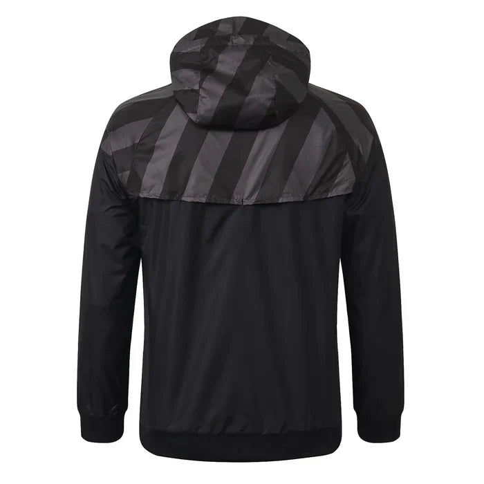 Inter Milan 2024/2025 Black Windbreaker - Image 1